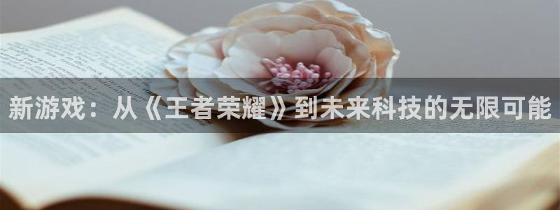 杏盛登录下载：新游戏：从《王者荣耀》到未来科技的无限可能